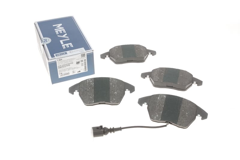 Колодки тормозные (передние) VW Caddy III/Golf/Jetta/Passat/Skoda Fabia/Octavia/SuperB 04- MEYLE