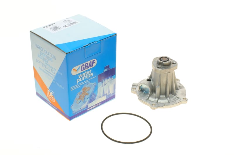 Помпа воды Audi A4/A6/Skoda Felicia/VW Golf/Caddy/Passat/Polo 1.9D/TDI/SDI 95- (R/B)(6лоп) GRAF