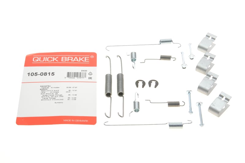 Комплект пружинок колодок ручника Suzuki Baleno/Liana/Swift 88- QUICK BRAKE