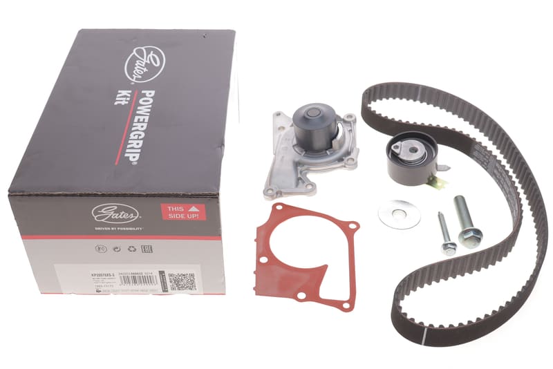 Комплект ГРМ + помпа Renault Kangoo 1.5dCi 10- (помпа 65521) GATES
