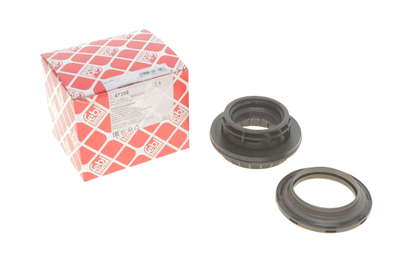 Подушка амортизатора (переднього) + підшипник Opel Crossland/Peugeot 207/208/301/2008 06- FEBI BILSTEIN