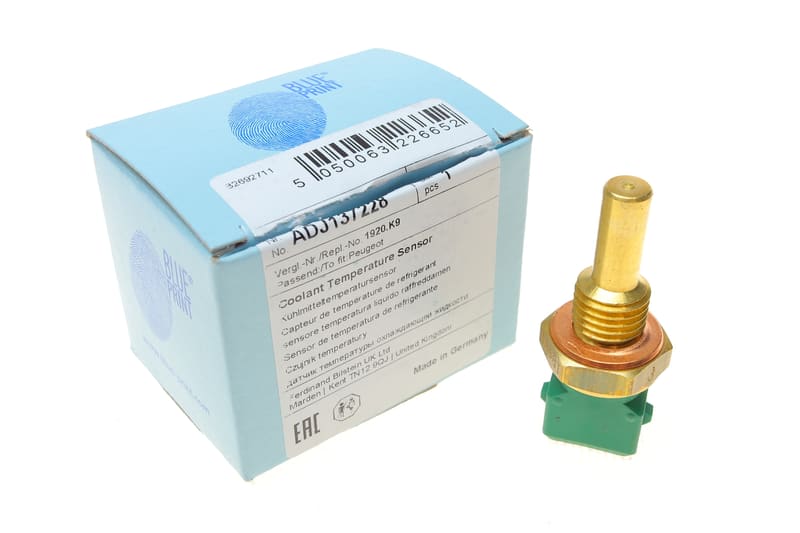 Датчик температури охолоджуючої рідини Citroen Berlingo/Jumper 1.1/1.8i/2.0 94- (2 конт.) BLUE PRINT