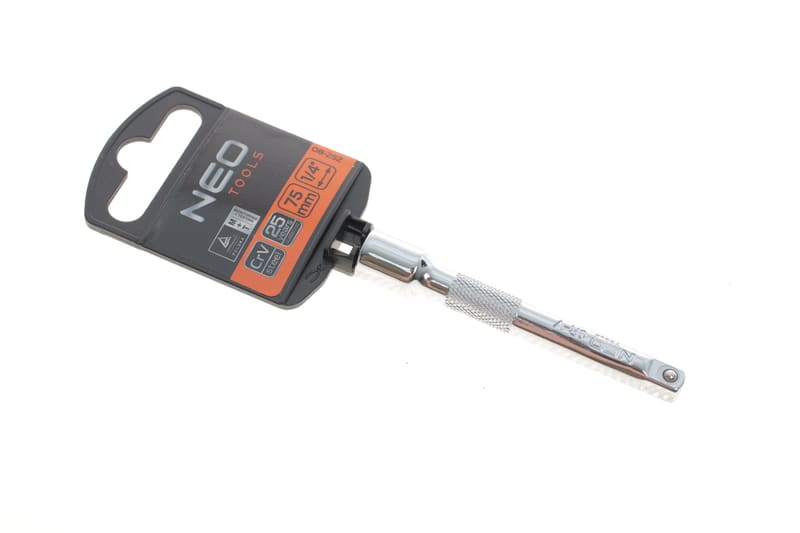 Подовжувач 1/4" 75 мм (0.044 кг) NEO TOOLS