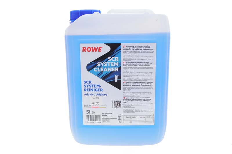 Очисник системи SCR (AdBlue) (5L) (1:400) ROWE