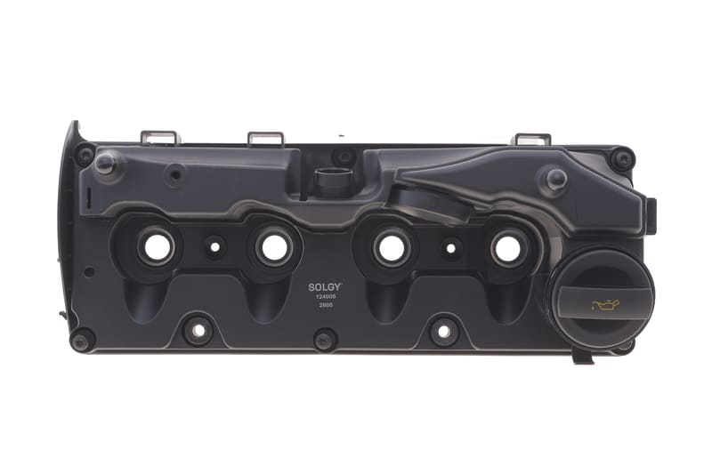 Крышка клапанов VW Caddy 1.6/2.0TDI 10- (с прокладкой) SOLGY
