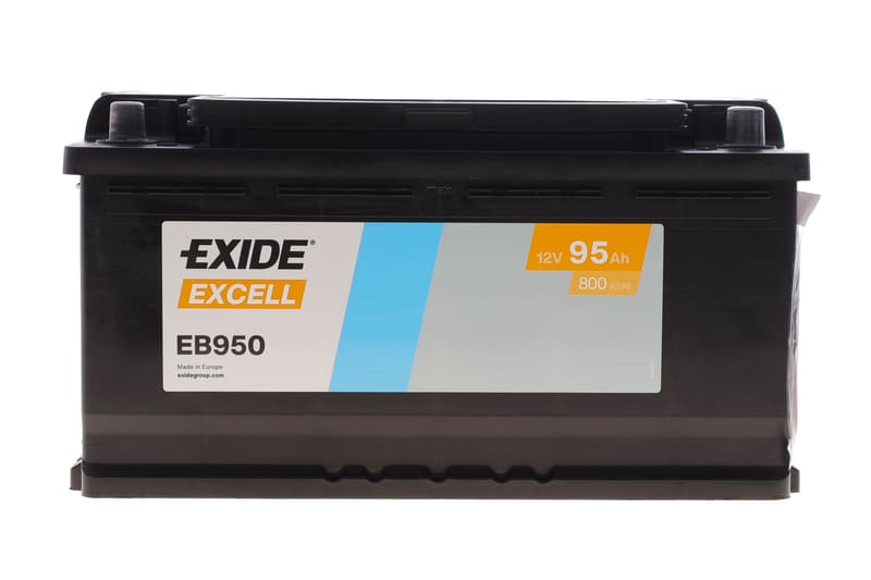 Аккумуляторная батарея 95Ah/800A (352x175x190/+R/B13) Excell EXIDE