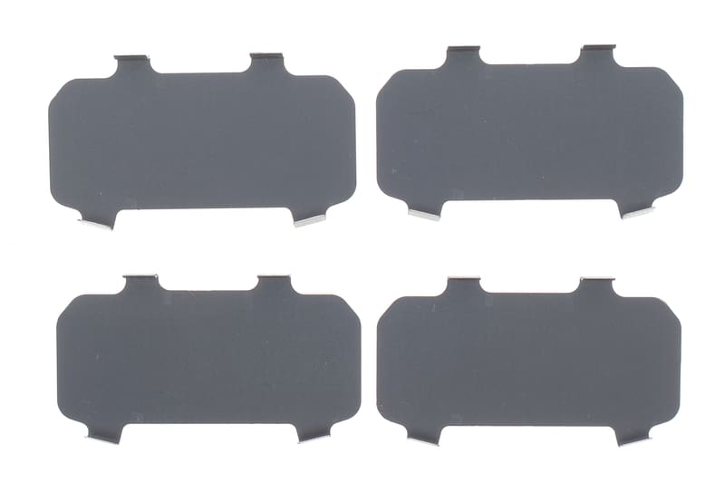 Комплект протискрипних пластин (передніх) Toyota Camry/Rav 4 IV 01- (Akebono) FRENKIT