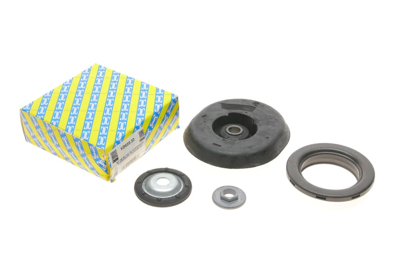 Подушка амортизатора (переднього) + підшипник Peugeot 207 1.4-1.6 06- SNR