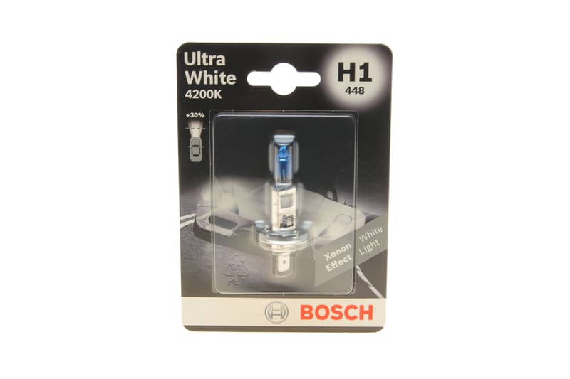 Автолампа H1 12V 55W P14.5s Ultra White BOSCH
