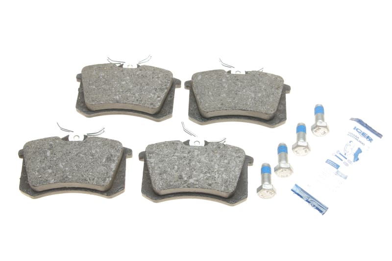 Колодки тормозные (задние) Audi A4/A6/Skoda SuperB 01-09/Renault Clio 05-14/VW Golf/Passat 84-02 ICER