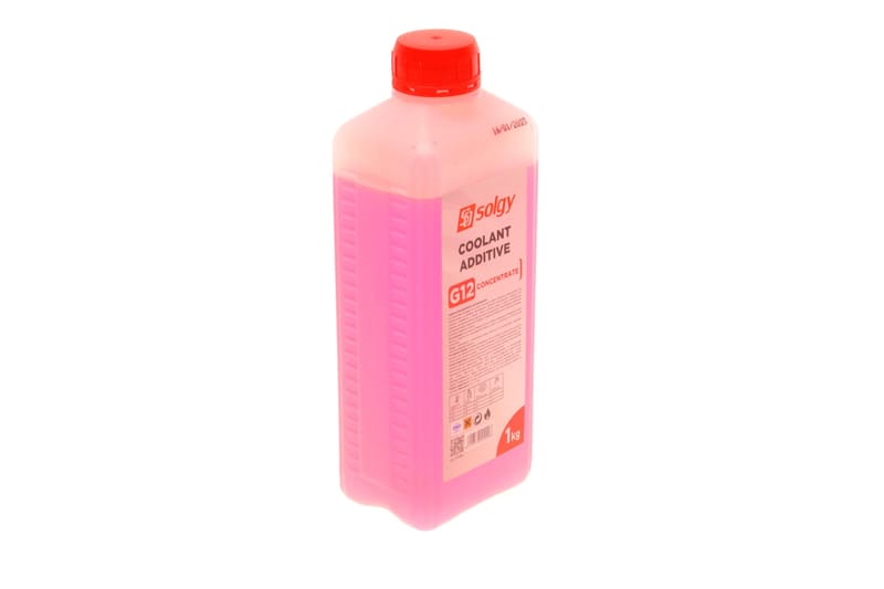 Антифриз (червоний) G12 (концентрат) (1kg) SOLGY