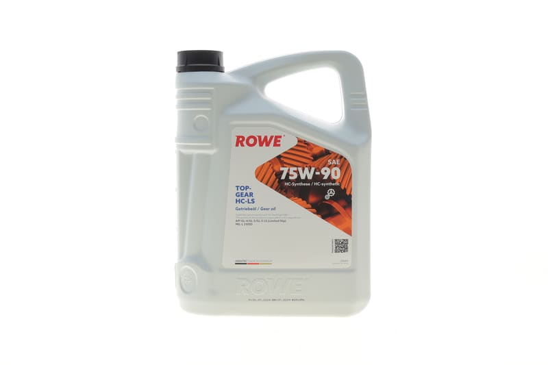 Олива 75W90 HIGHTEC TOPGEAR HC-LS (5L) (MIL-L 2105D) (API GL-4/GL-5/GL-5 LS) ROWE