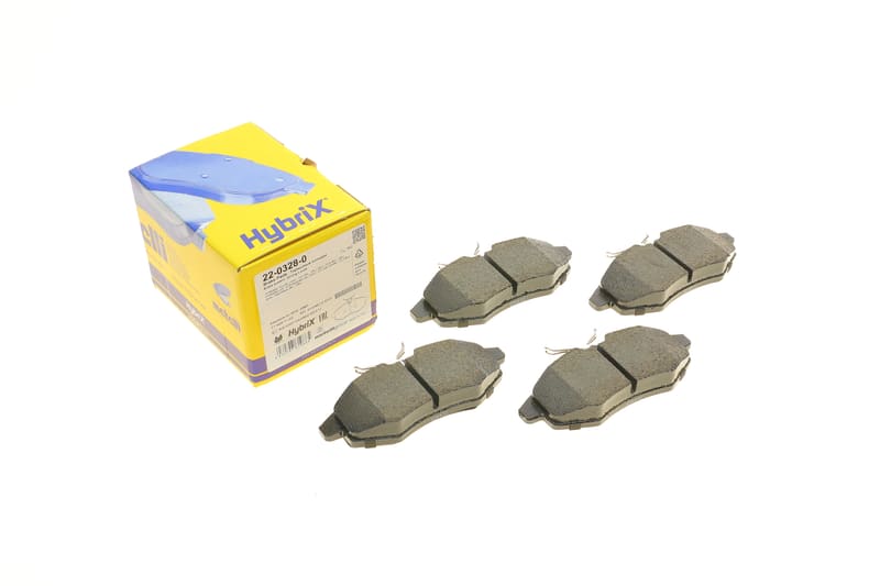Колодки тормозные (передние) Citroen C2 03-12/Citroen С3 02- METELLI