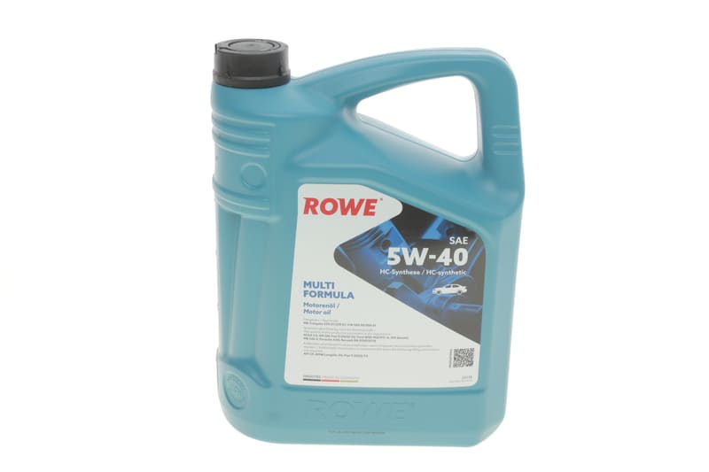 Олива 5W40 HIGHTEC MULTI FORMULA (5L) (MB 229.31/229.51/226.5/VW 505 00/505 01/BMW LL-04) ROWE