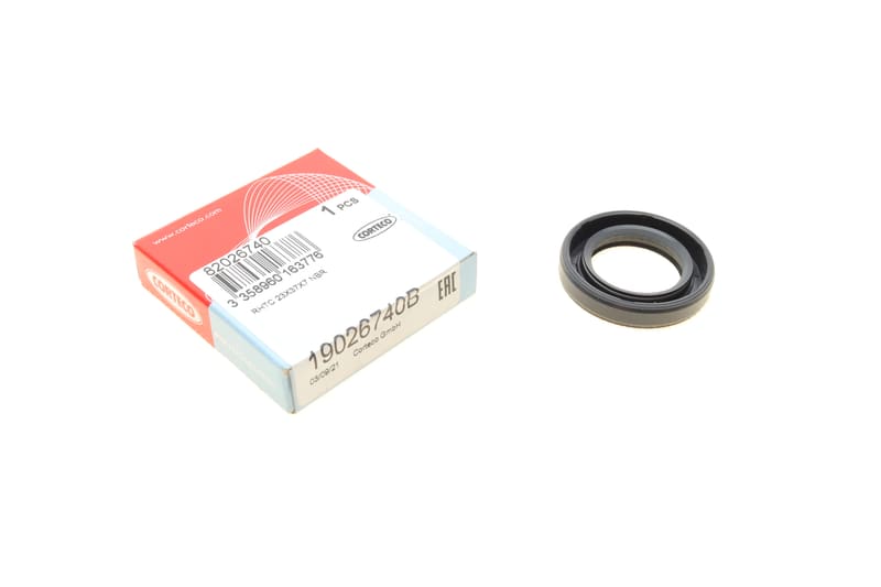 Сальник вала первинного КПП Citroen C1/Peugeot 107 05-/Toyota Yaris 99-05 1.0-1.4 (23x37x7) CORTECO