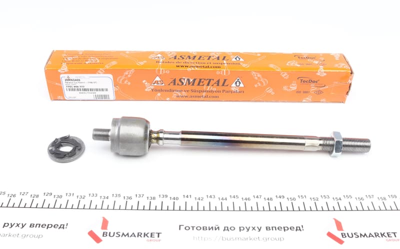 Тяга рульова Renault Clio I 90-98 (L=244mm) ASMETAL