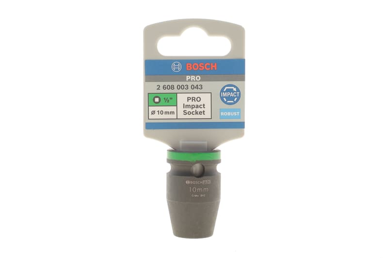 Головка торцевая ударная PRO 1/2" 10 мм BOSCH