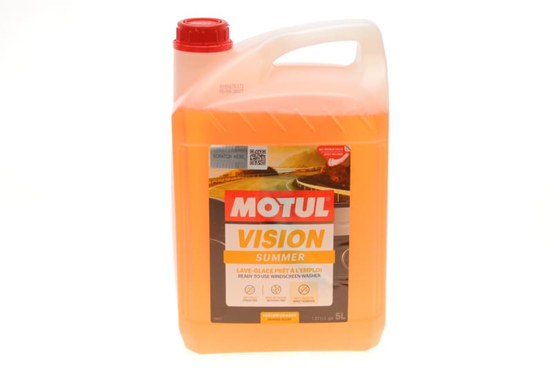 Омивач скла літо (5л) Vision Summer Remover від комах 5л/107789 MOTUL