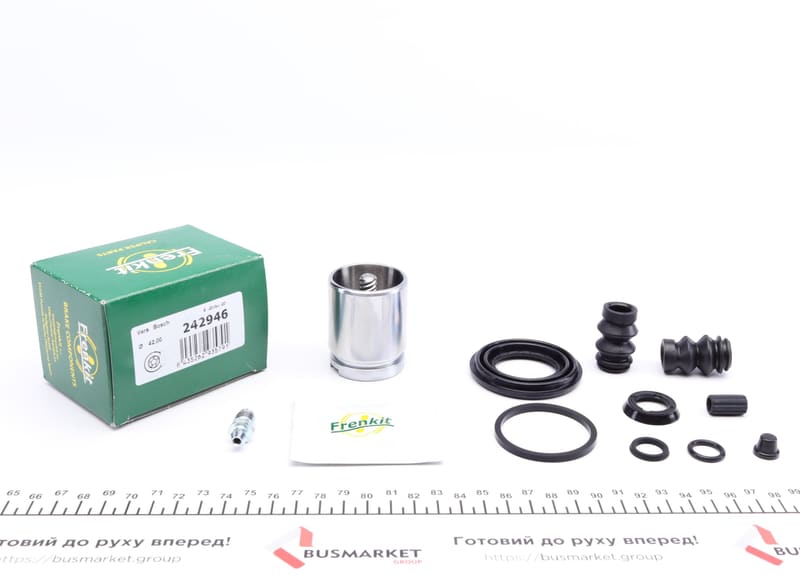 Ремкомплект суппорта (заднего) (R) Renault Master 98- (d=42mm) (+поршень с механизмом) (Bosch) FRENKIT