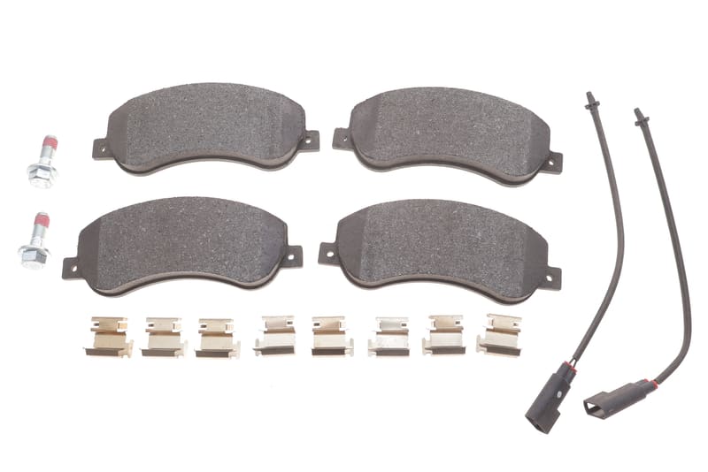 Колодки тормозные (передние) Ford Transit 06-14/VW Amarok 10- (с датчиками) BOSCH