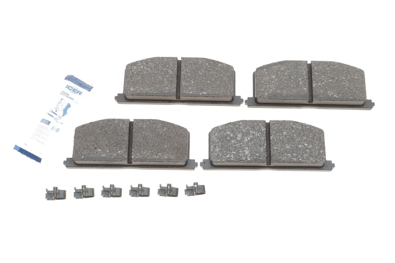 Колодки гальмівні (передні) Toyota Camry 82-91/Carina 82-01/Celica 85-93/Corolla 83-00 ICER