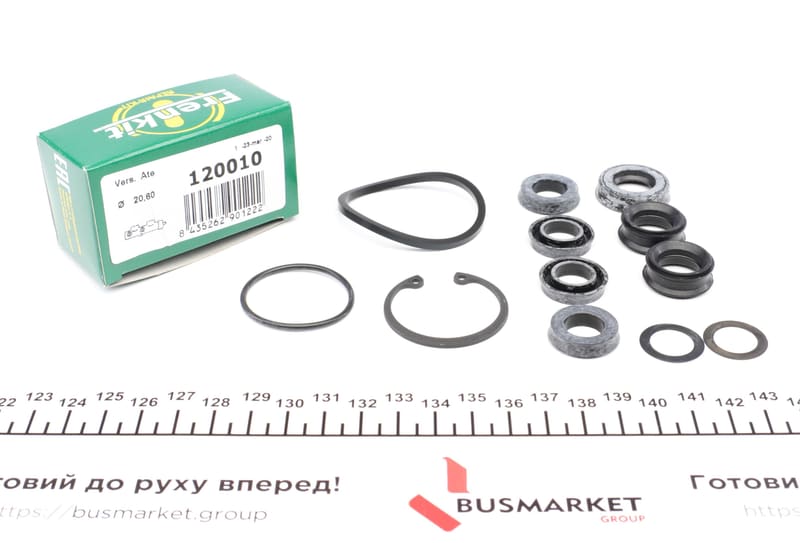 Ремкомплект циліндра гальмівного (головного) BMW 3 (E30) 82-94 (d=20,6mm) ATE FRENKIT