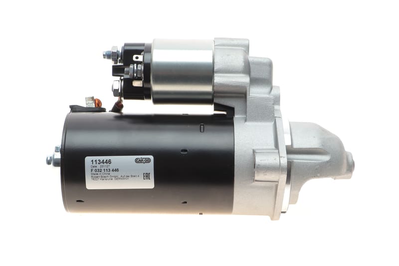 Стартер BMW 5 (E34/E39/E60)/7 (E38/E65-E67)/X5 (E53) 2.5/3.0D 93-10 (12V/2.2kw) (z=9) M51/M57 = 113446 HC-CARGO