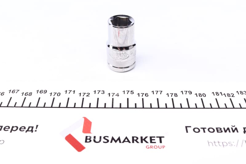 Головка торцевая 1/2" 13 мм (хромированная) VIGOR