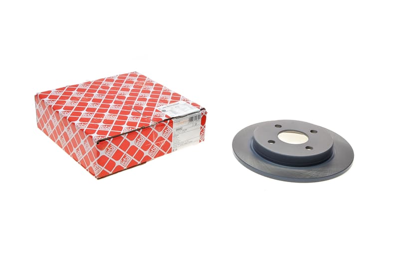 Диск тормозной (задний) Ford Focus 98-04/Fiesta 05-/Sierra 82-93 (253x10) (с покрытием) FEBI BILSTEIN