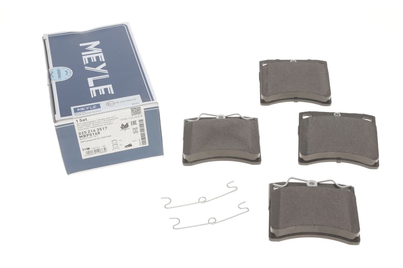 Колодки гальмівні (передні) VW T4 1.9-2.5D 90-95 R15 MEYLE