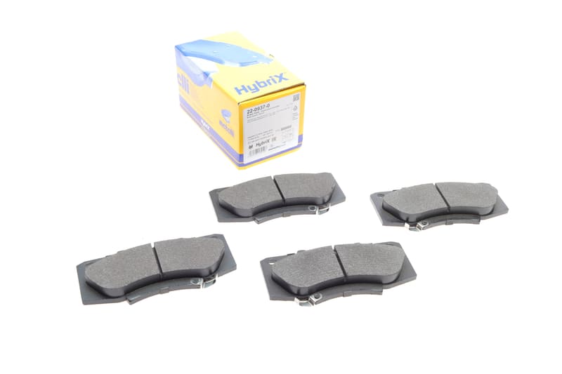 Колодки тормозные (передние) Toyota Hilux 2.5-4.0 d-4d 04- METELLI
