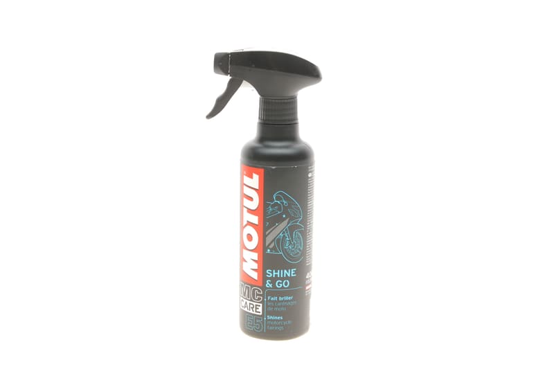Засіб для полірування поверхонь мотоцикла (силіконовий) E5 Shine & Go (400ml) MOTUL