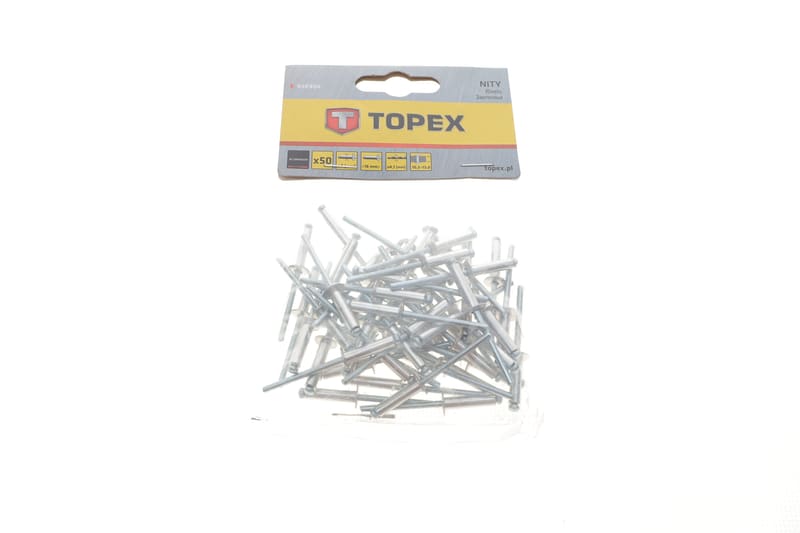 Заклепка Ø4x16 mm 50 од. TOPEX