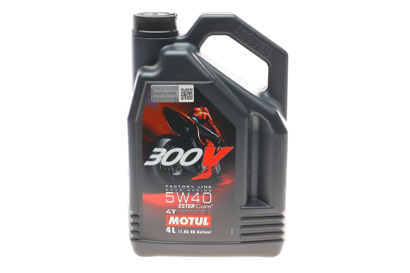 Олива 5W40 300V 4T Factory Line Road Racing (4L) (104115) MOTUL