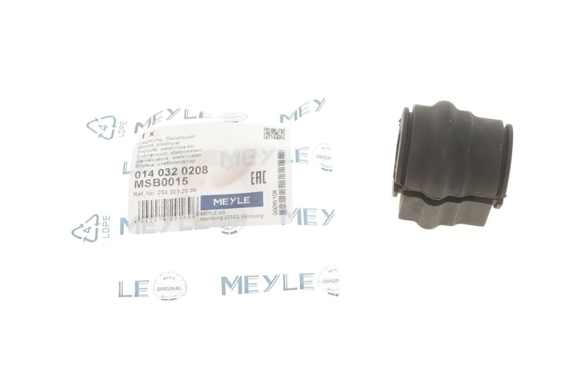 Втулка стабілізатора (переднього) MB C-class (W203) 00-09 (d=21mm) MEYLE
