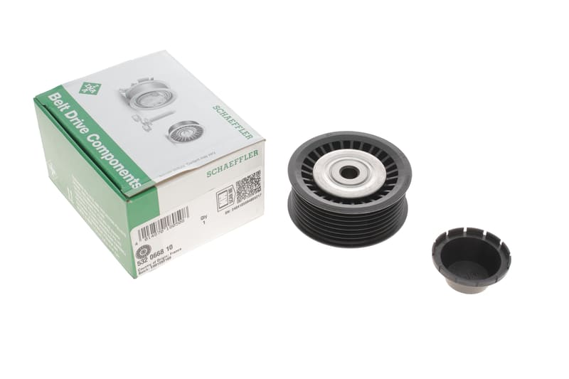 Ролик генератора Renault Megane III/Scenic III 1.2-1.4 12-(паразитный) (75х30.2), H5F/H4J INA
