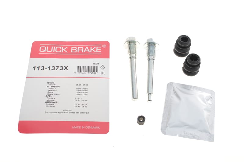 Направляюча супорта (заднього/к-кт) Mitsubishi Galant/L400/Pajero 89-05 (Akebono) QUICK BRAKE