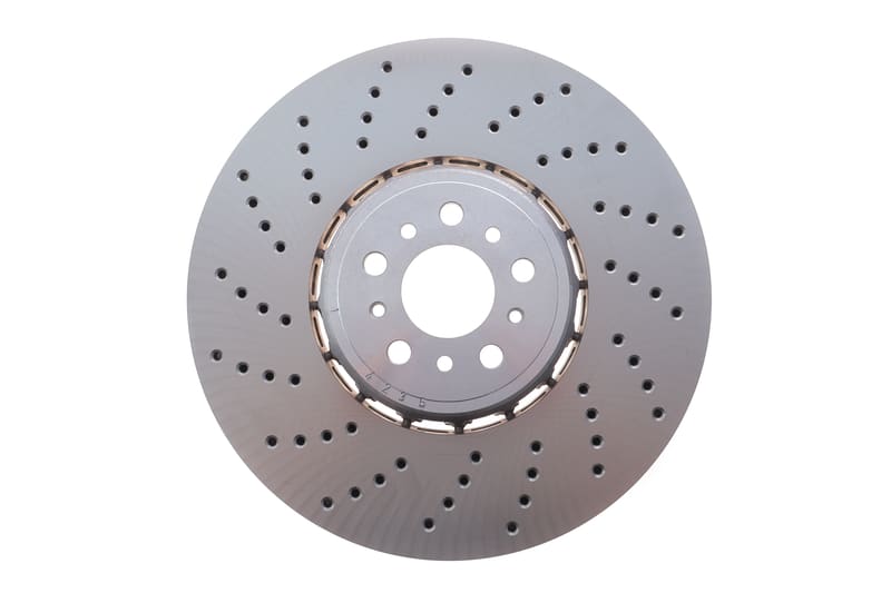 Диск тормозной (передний) BMW X3 M (G01)/X5 M (G05) 19- (395х36) (L) (перф.) SHW PERFORMANCE