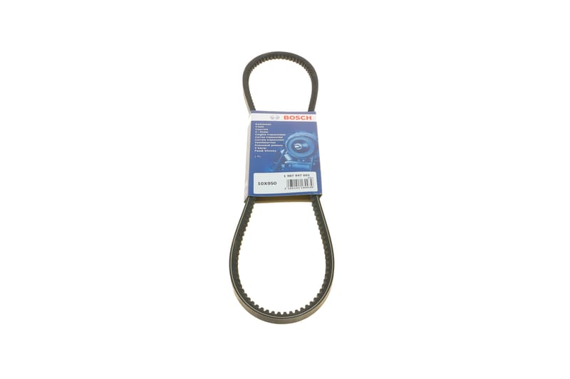 Ремінь генератора клиновий VW Golf II/VW Passat B3/B4/Audi 80/100 1.6/1.8/2.0 79-88 BOSCH