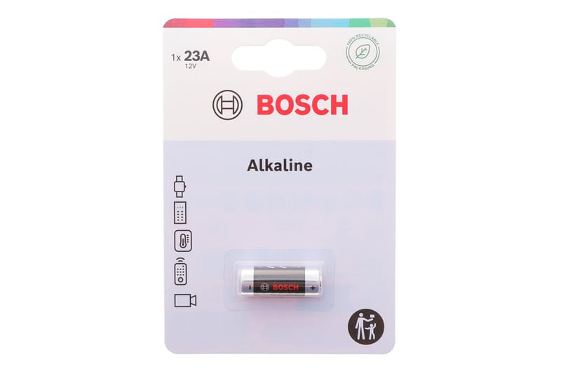 Батарейка Bosch Alkaline 23A (12V) 1 шт. 23A1B/00 BOSCH