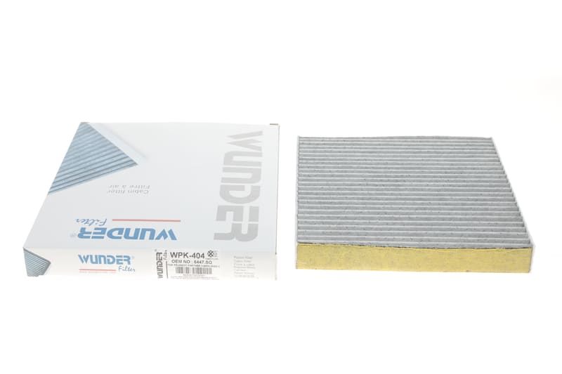 Фільтр салону Citroen Berlingo/Peugeot Partner 1.1-2.0HDI -08 (вугільний) WUNDER FILTER