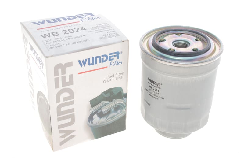 Фильтр топливный Toyota Corolla/Auris 1.4/2.0 D 07- WUNDER FILTER