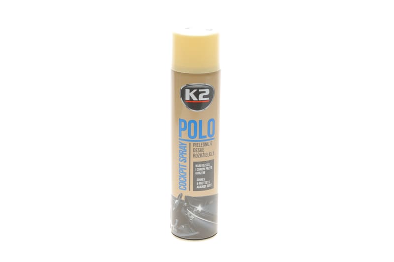 Поліроль для пластика Polo Cockpit Spray (Ваніль) (600ml) K2