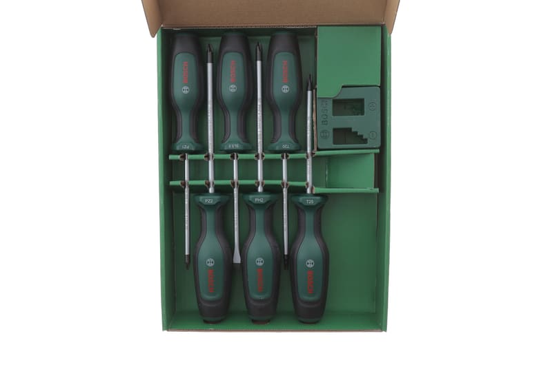 Набір викруток Torx/PH/PZ/SL 6 од. BOSCH