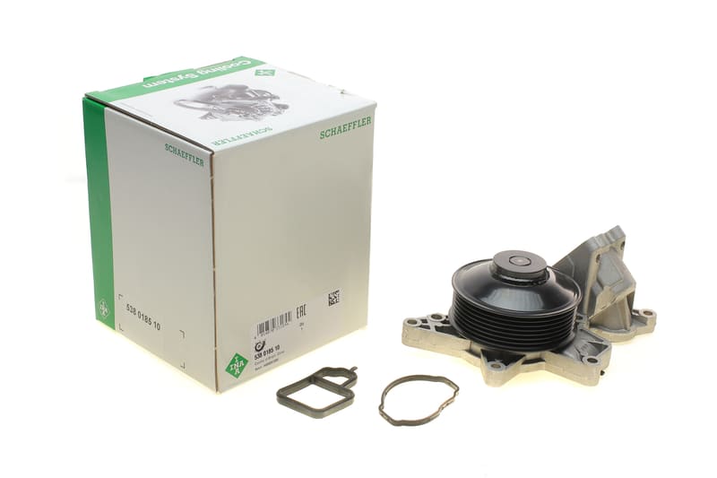 Помпа води BMW 5 (F10/F11)/7 (F01-04)/X5 (E70)/X6 (E71/E72) 2.0d-3.0d 09-, N57/M57 INA
