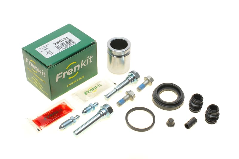 Ремкомплект супорта (заднього) Subaru Legacy/Forester 03- (d=38mm) (+поршень/направляюча) (Tokic) FRENKIT