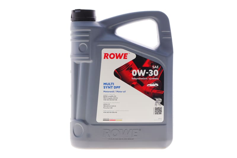 Олива 0W30 HIGHTEC MULTI SYNT DPF (4L) (MB 229.52/VW 504 00/507 00/503 00/506 00/BMW LL-04) (ACEA C3) ROWE