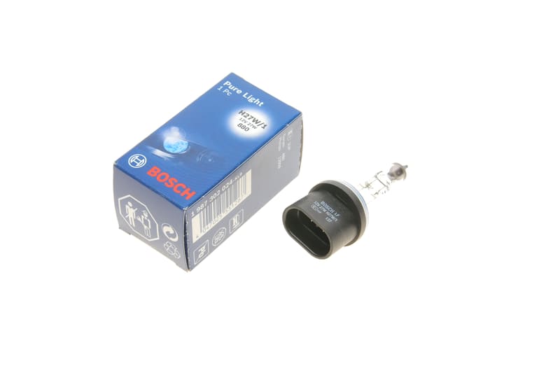 Автолампа H27W/1 12V 27W PG13 BOSCH