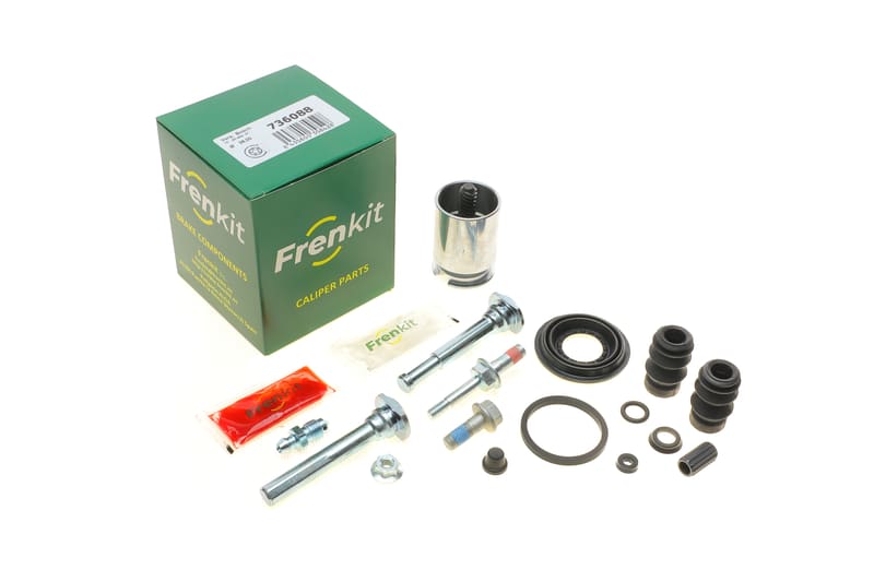 Ремкомплект супорта (заднього) Fiat Punto 07- (d=40mm) (+поршень/направляюча) (Bosch) FRENKIT