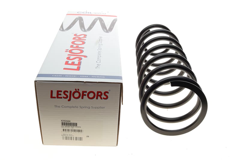 Пружина (задня) Toyota Land Cruiser 100 4,2 TD/4.7 98-07 (без.регул.вис.ход.час.) LESJOFORS